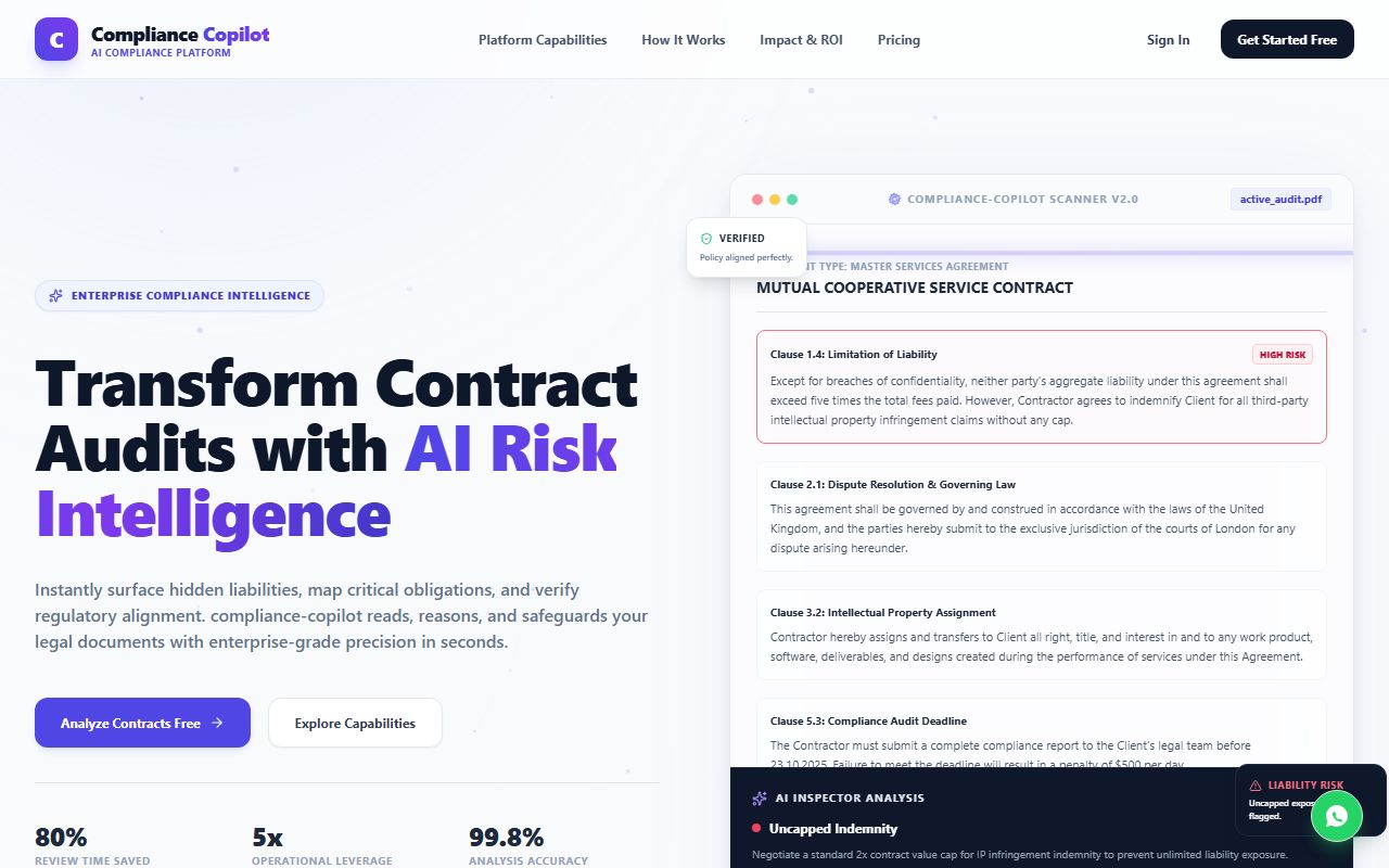 Uplatz Compliance Copilot