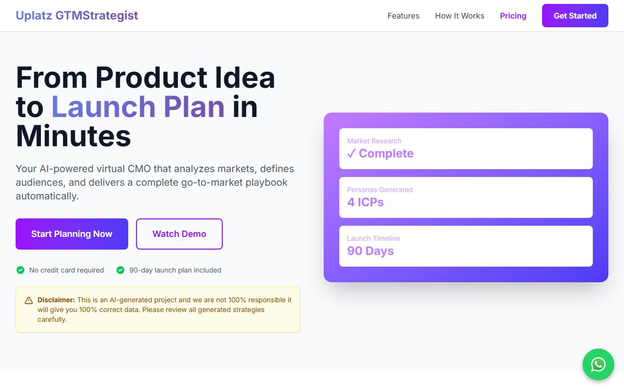 Uplatz GTM Strategist