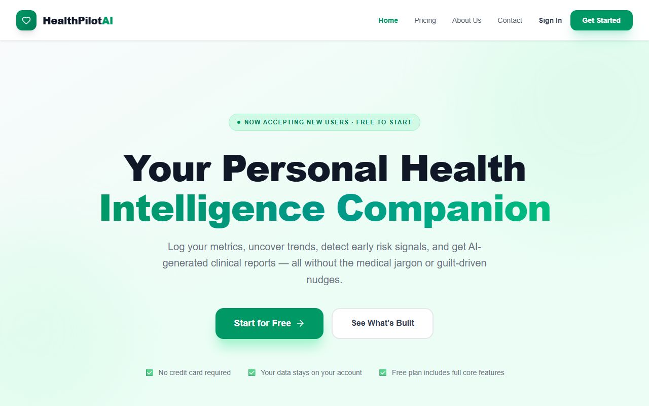 Uplatz Health Pilot