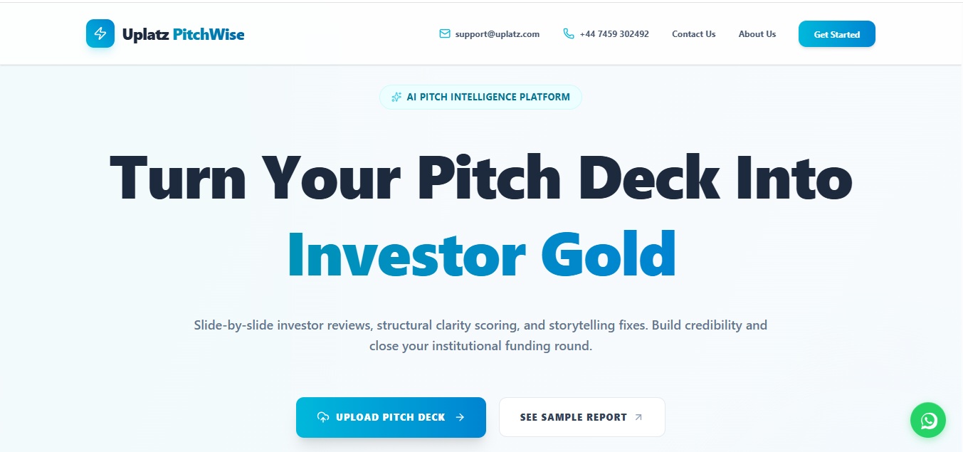 Uplatz PitchWise Business