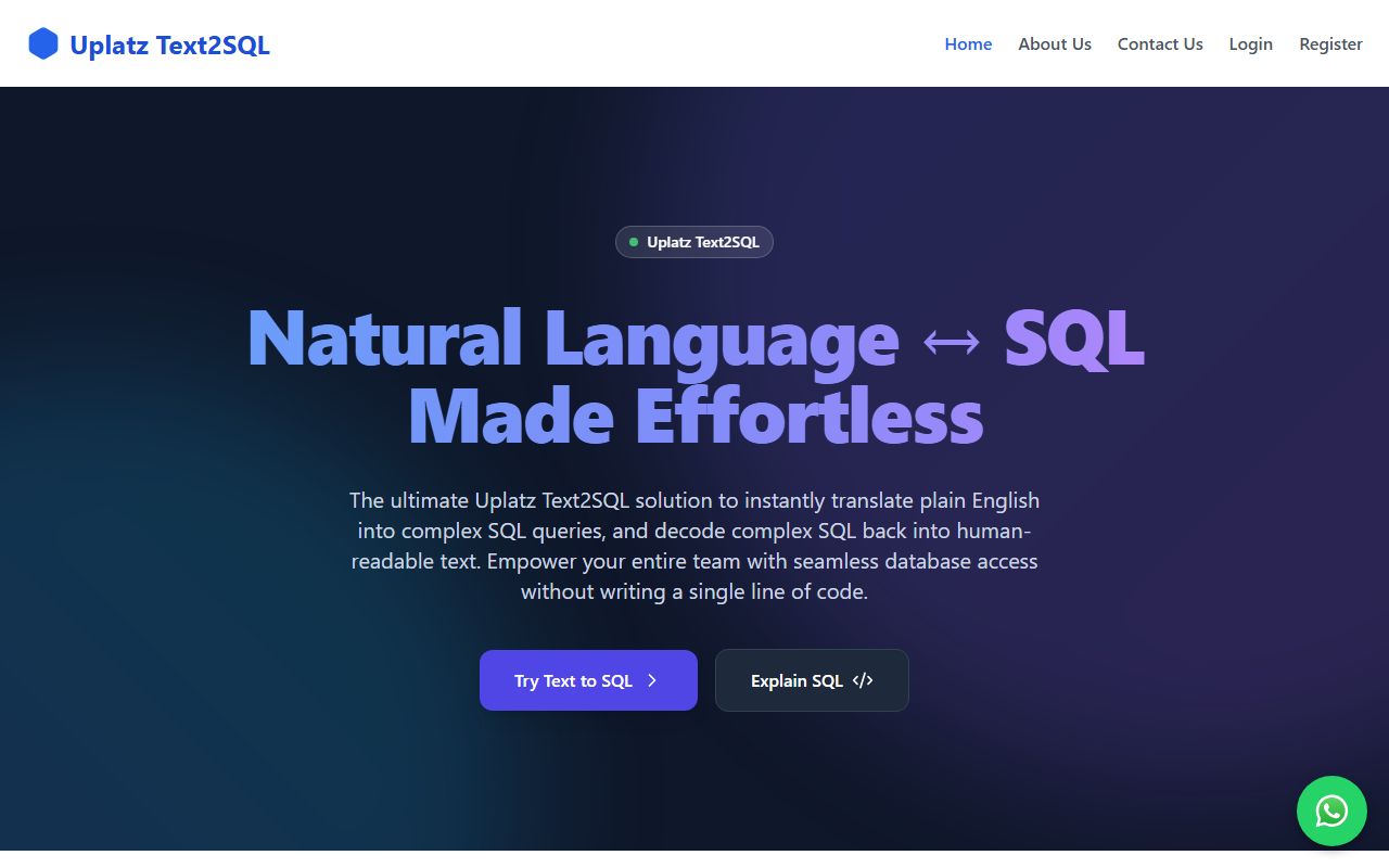 Uplatz Text2SQL